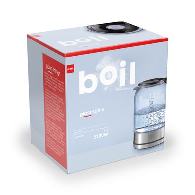 waterkoker glas 1.5L