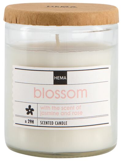 geurkaars in glas &Oslash;6.5 blossom