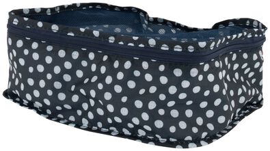 bagage organizers opvouwbaar - 3 stuks - donkerblauw
