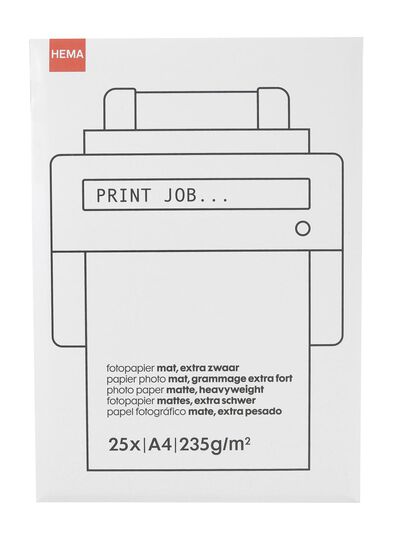 mat fotopapier