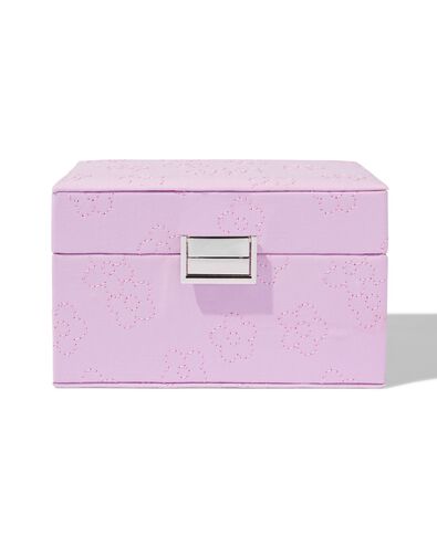 sieradendoos roze 17.5x13x10.5