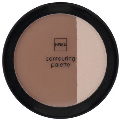 contouring palette 01 pink almond & coffee