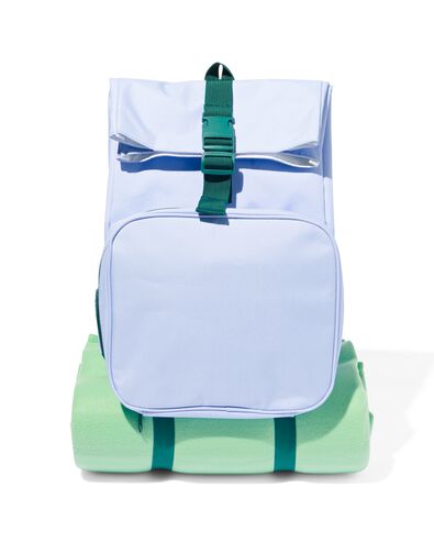 picknickkleed met koeltas en bestek voor 2 personen