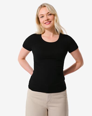 dames t-shirt zwart