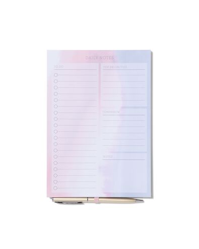 dagplanner met pen 21x15