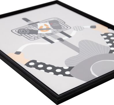fotolijst hout 30x40 zwart