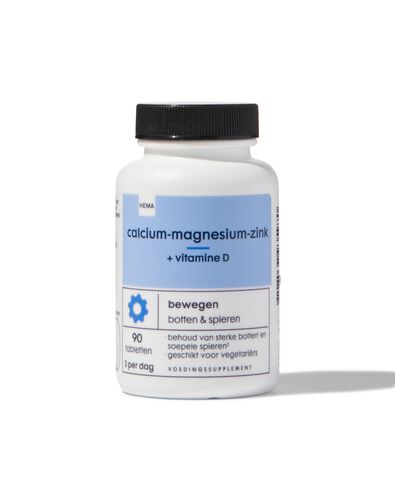 calcium-magnesium-zink + vitamine D - 90 stuks
