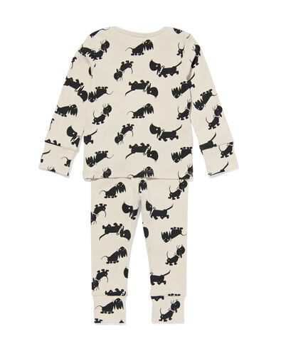 Takkie meegroei babypyjama rib  beige