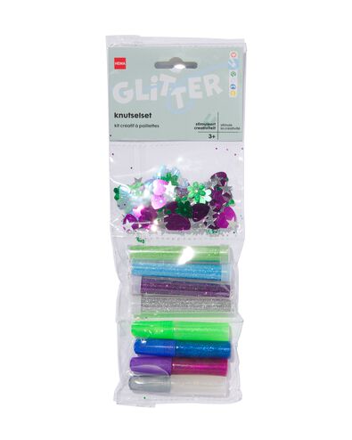 knutselset glitter