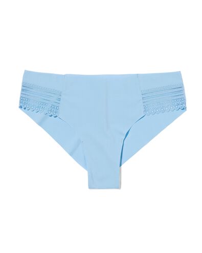dames brazilian micro met kant blauw