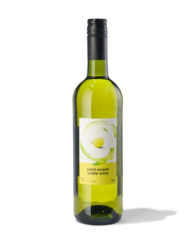 huiswijn halfzoet wit - 0,75 L