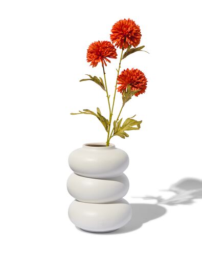 kunstbloem dahlia oranje