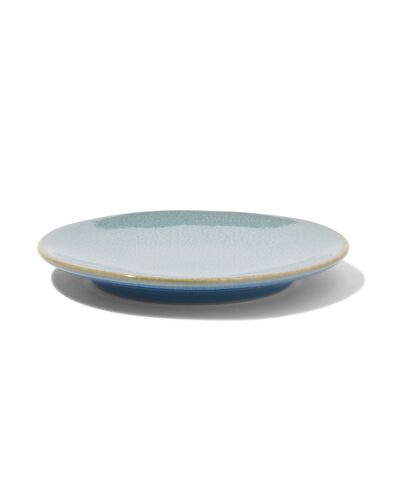 gebaksbord &Oslash;16.5cm Porto reactief glazuur blauw