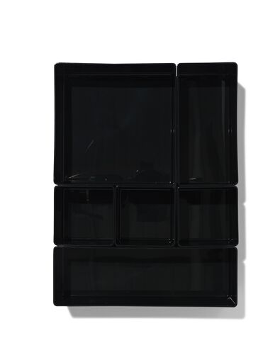 lade organizer 30x22.5x5.5 6-delig zwart