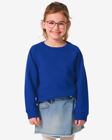 kindersweater blauw