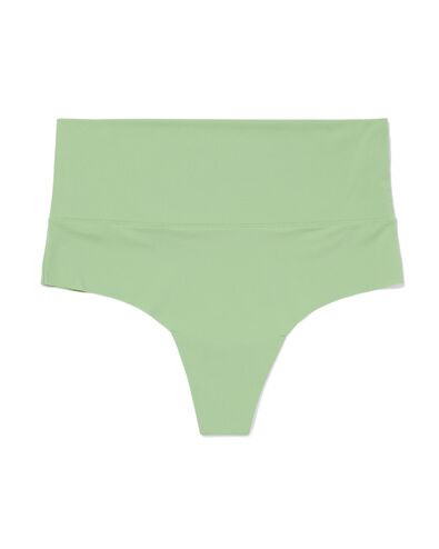 damesstring met hoge taille ultimate comfort groen