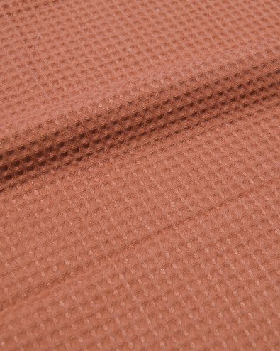 wiegdeken 75x100 wafel bruin