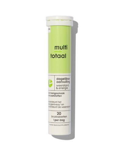 multi totaal bruistabletten - 20 stuks