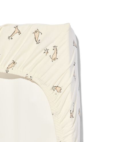 aankleedkussenhoes katoen 50x70 giraffe