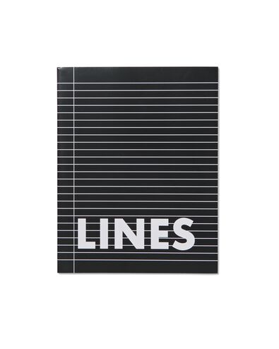 schriften 16.5 x 21 cm - gelinieerd - 3 stuks