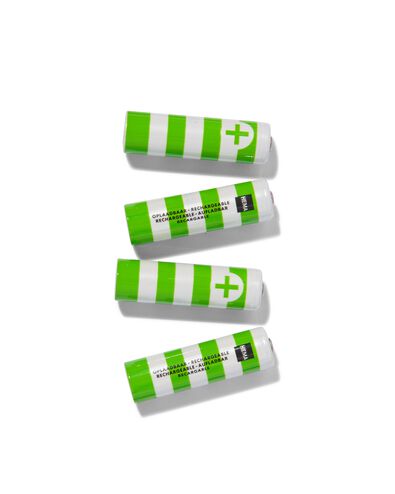 oplaadbare AA batterijen 2000mAh - 4 stuks