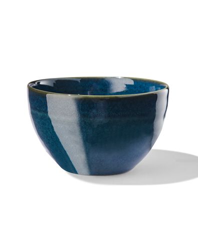 schaal &Oslash;14cm Porto reactief glazuur donkerblauw