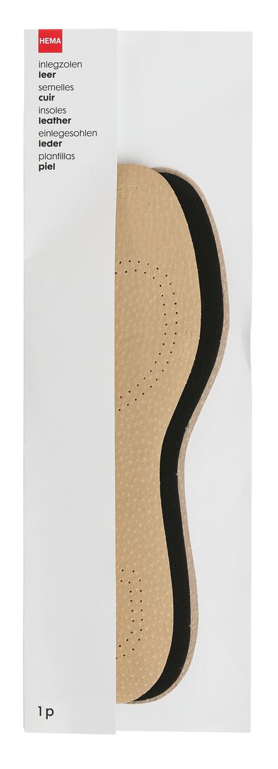 inlegzolen leer maat 37-38