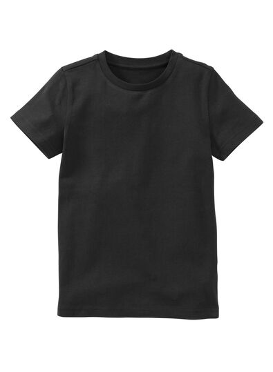 kinder t-shirt - biologisch katoen zwart