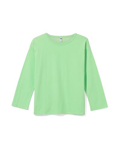 dames t-shirt Daisy groen