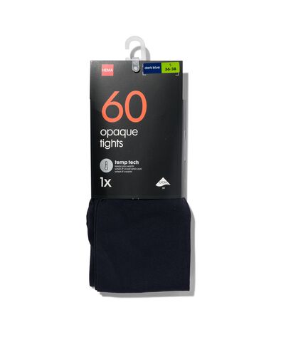 temp tech panty 60denier donkerblauw