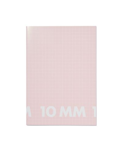 schriften roze A4 geruit 10 mm - 3 stuks