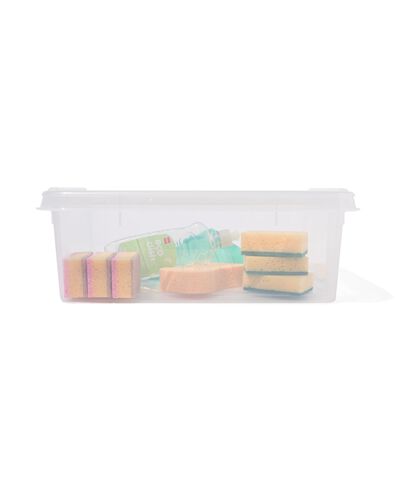 opbergbox 14L Madrid transparant 40x30x19
