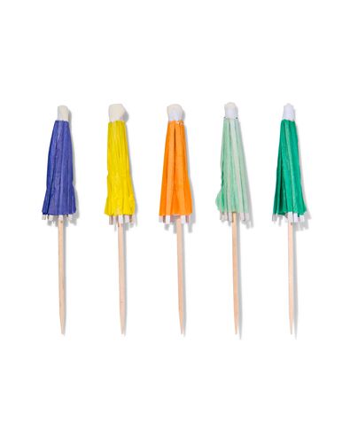 cocktailprikkers parasol - 25 stuks
