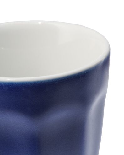 mok 90ml Mirabeau aardewerk mat donkerblauw