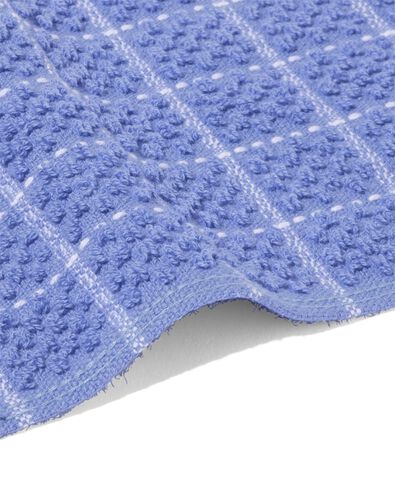 vaatdoekjes 30x30 katoen blauw - 2 stuks