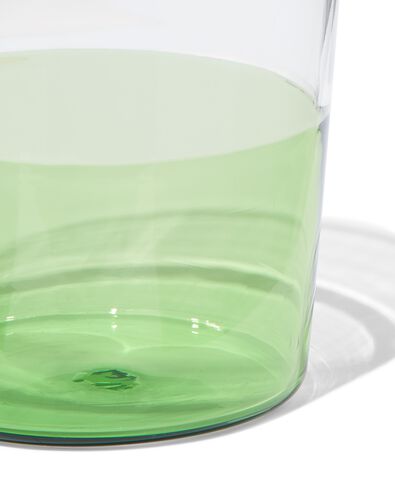 waterglas 320ml glas met groen