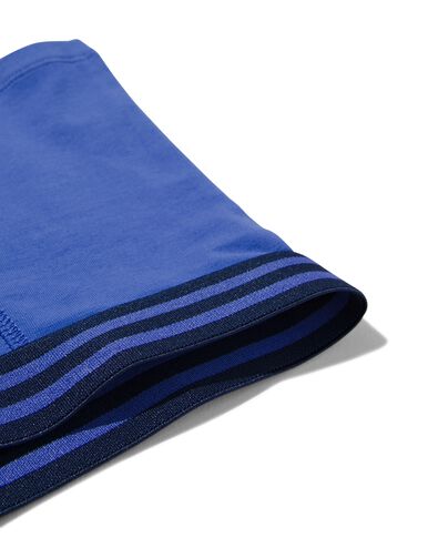kinder boxers katoen stretch space - 2 stuks donkerblauw