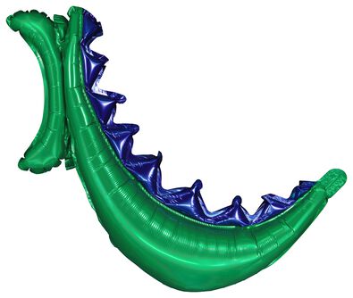 folieballon 60cm breed - verkleedset dino staart