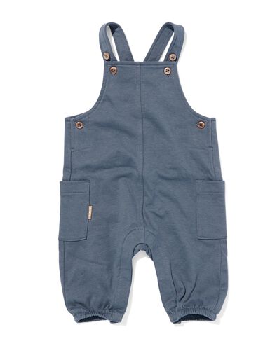 newborn tuinbroek sweat grijs