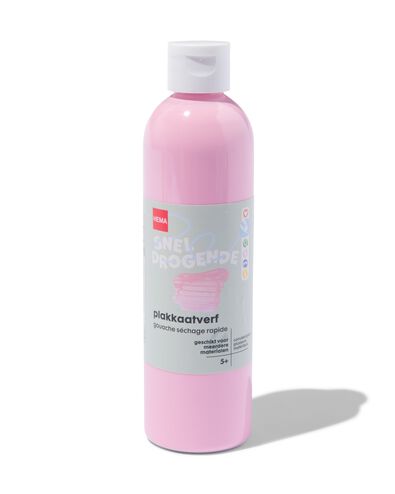 plakkaatverf roze 250ml