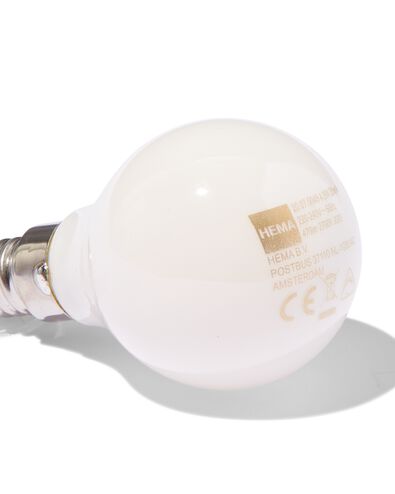 led kogel glass frost E14 4.2W 470lm dim