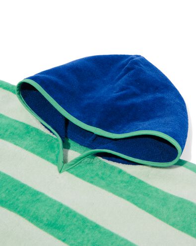 kinder strandponcho 68x78 strepen