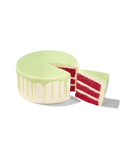 dripcake groen red velvet 16 p.