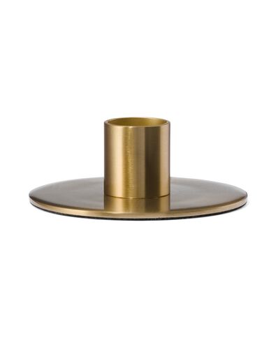 kandelaar &Oslash;8.5x3 goud metaal