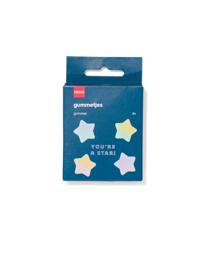 gummetjes ster 2.5cm - 8 stuks