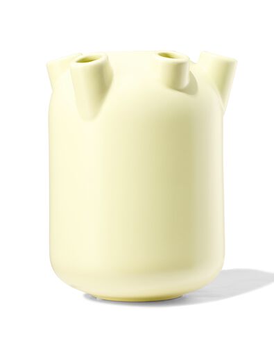 tulpenvaas &Oslash;18.5x22 keramiek geel