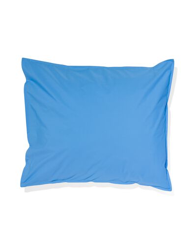 LINDA. kussensloop percal 60x70 best blauw