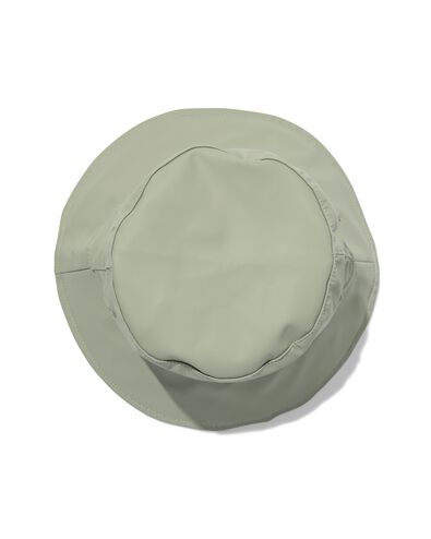 regenhoed lichtgroen mintgroen