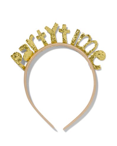 tiara partytime goud