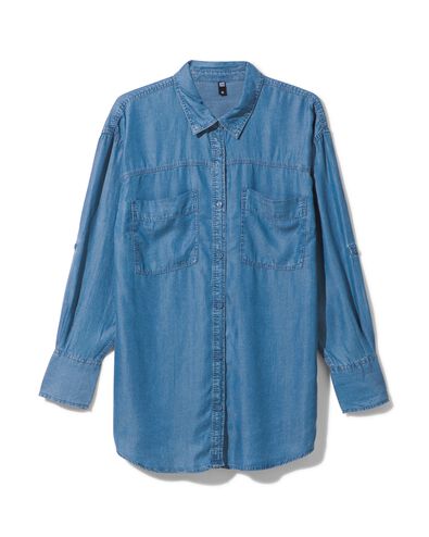dames blouse Ilana blauw